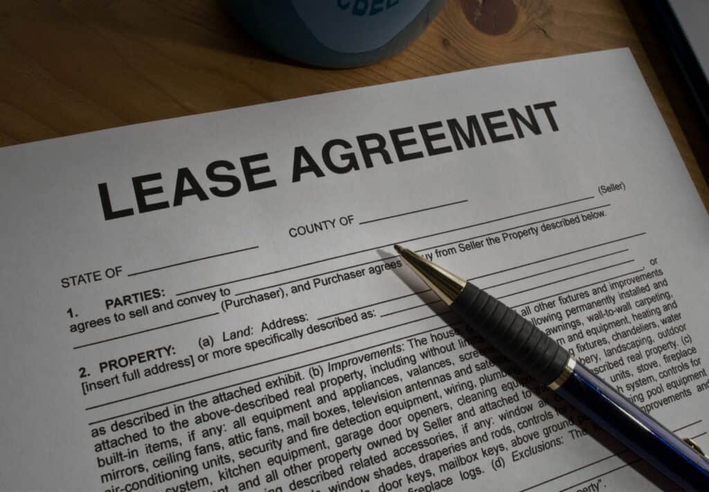 lease agreement